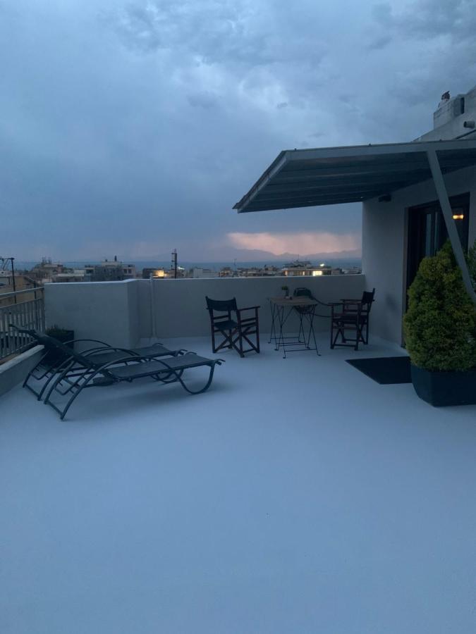 Stylish Seaview Rooftop Thessaloniki Exterior photo