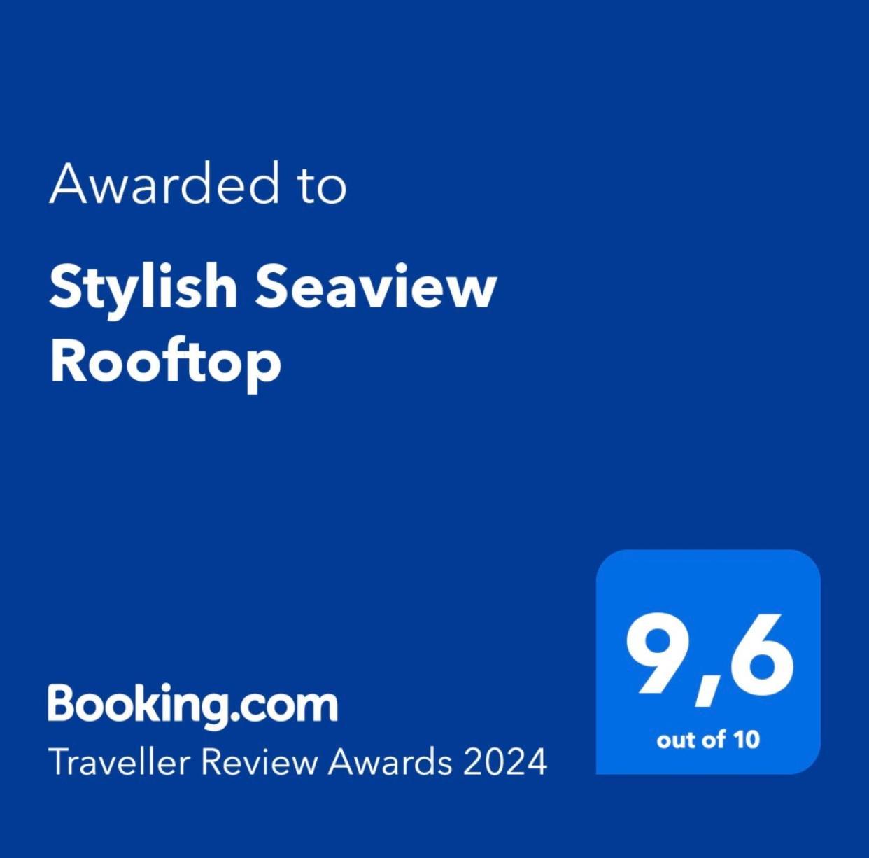 Stylish Seaview Rooftop Thessaloniki Exterior photo